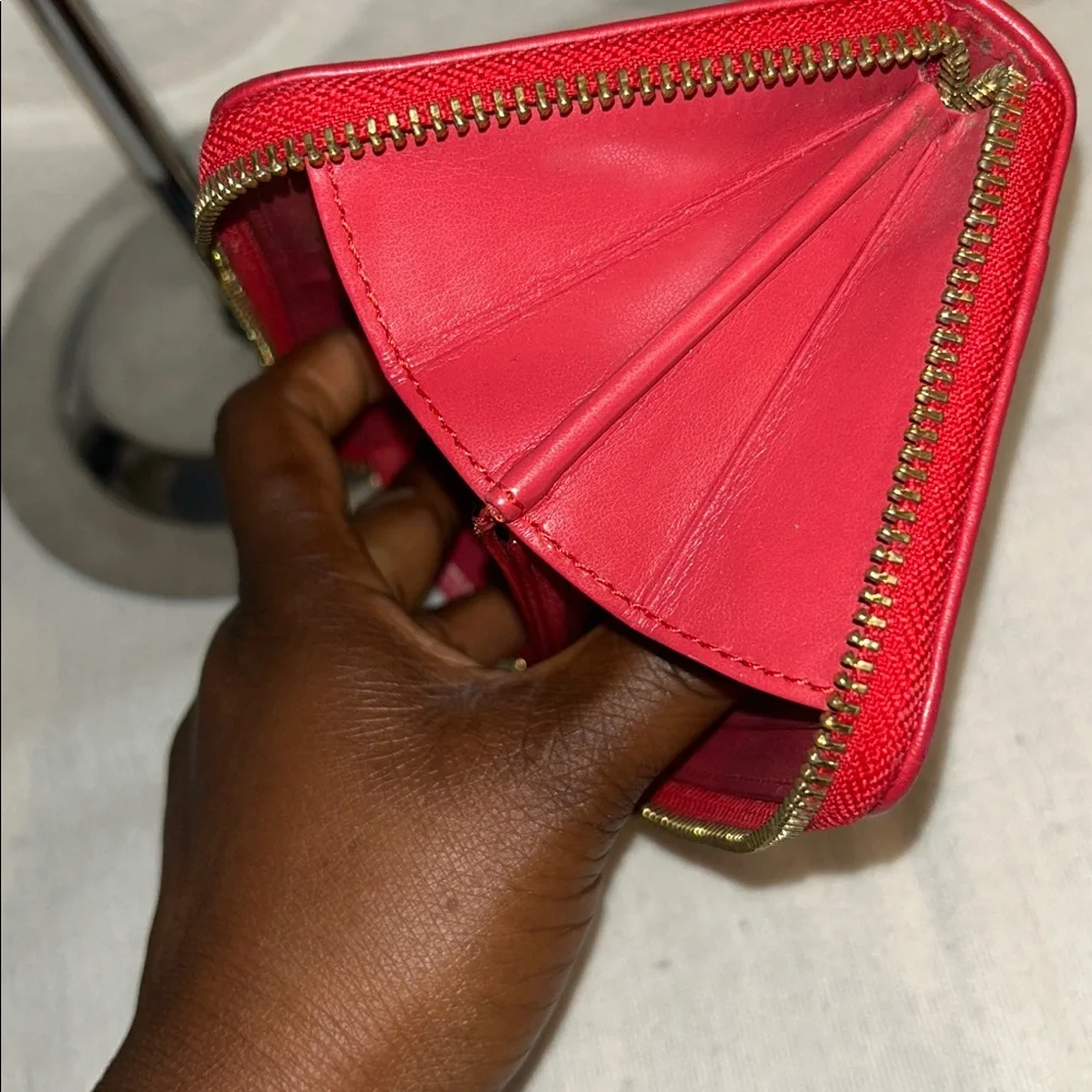 Coach long zippy wallet authentic